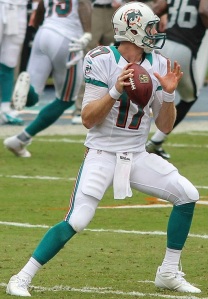 Miami quarterback Ryan Tannehill